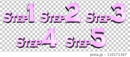 3DCG characters [Step1/Step2/Step3/Step4/Step5] Purple, purple 110171387
