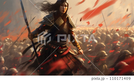女性将軍 110171409