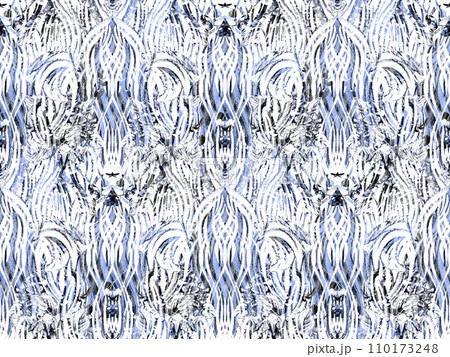 Vintage seamless antique pattern in Art Nouveau style. 110173248