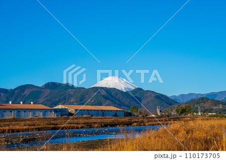 松田町から見える富士山 110173705