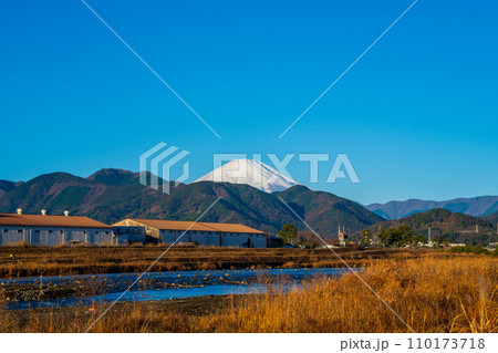 松田町から見える富士山 110173718