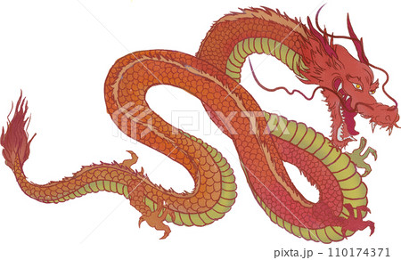 龍　イラスト 110174371