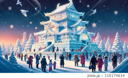 雪まつり 110174634