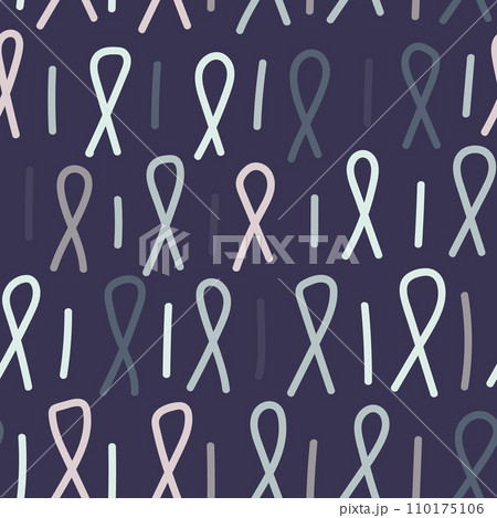 Intricate blue pattern with wavy lines 110175106
