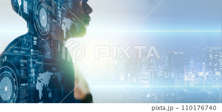 人物のポートレート 110176740