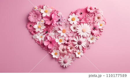 Valentine's Day background. 110177589