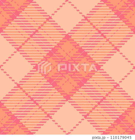 Seamless plaid texture of fabric check background with a vector tartan pattern textile. Seamless plaid texture of fabric check background with a vector tartan pattern textile. 110179045