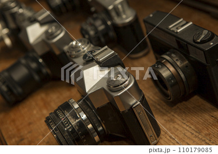 image of old photo camera 110179085