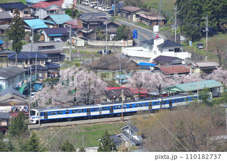 秩父鉄道　浦山口　秩父鉄道　6000系 110182737