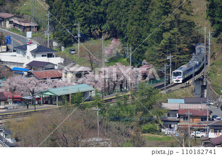 秩父鉄道　浦山口　秩父鉄道　6000系 110182741