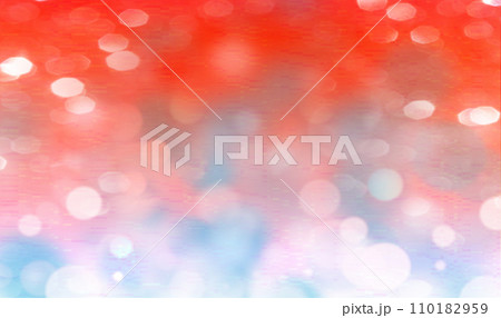 Red bokeh background for seasonal, holidays,  celebrations and various design works 110182959