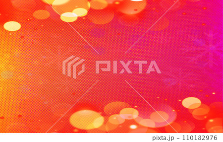 Red bokeh background for seasonal, holidays,  celebrations and various design works 110182976