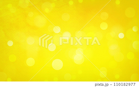 Yellow bokeh background for seasonal, holidays,  celebrations and various design works 110182977