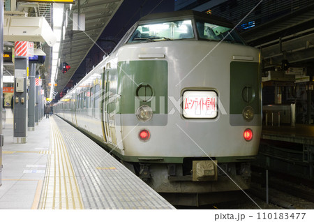 夜行快速「ムーンライト信州」 新宿駅 夜行快速「ムーンライト信州」 新宿駅 110183477