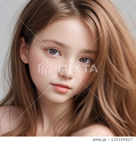 赤い髪の美少女 赤い髪の美少女 110184827