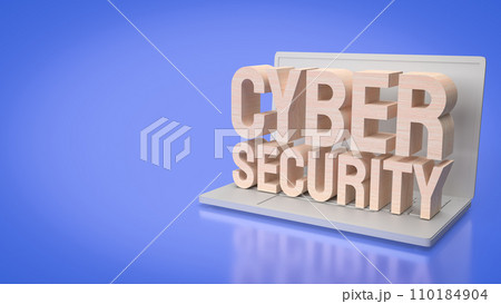 The cyber security for technology and it concept 3d rendering. The cyber security for technology and it concept 3d rendering. 110184904