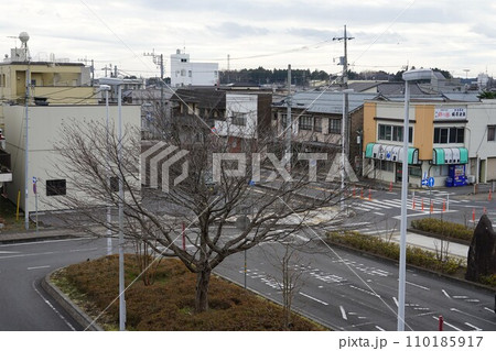 茨城県笠間市の友部駅周辺の風景 茨城県笠間市の友部駅周辺の風景 110185917