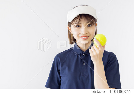 テニス　女性 110186874