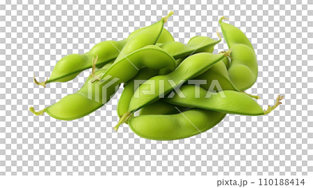 Edamame on the transparent background 110188414