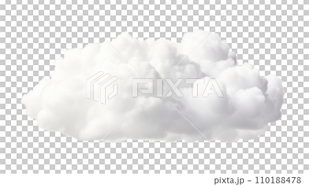 A cloud on the transparent background 110188478