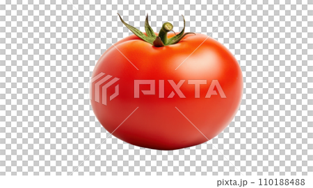 Tomato on the transparent background 110188488