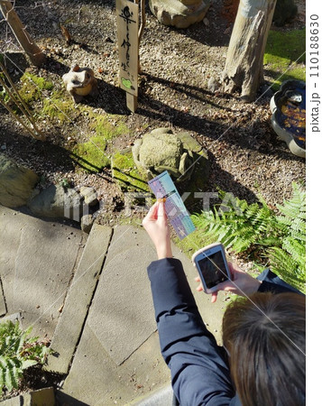 如意輪寺 かえる寺 お正月 新年 おみくじ 写真 如意輪寺 かえる寺 お正月 新年 おみくじ 写真 110188630