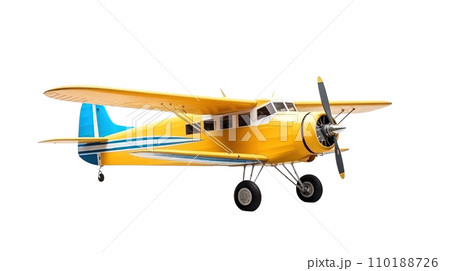 airplane in the transparent background 110188726