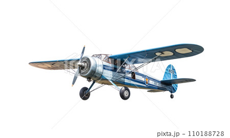 airplane in the transparent background 110188728
