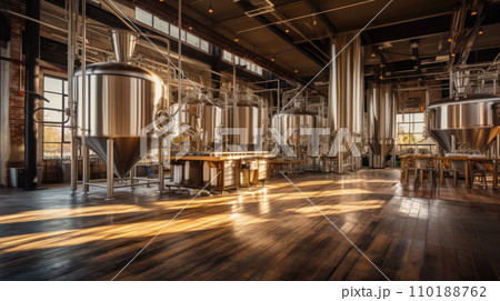 Inside of the brewery Inside of the brewery 110188762