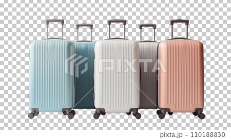 luggage pastel on the transparent background luggage pastel on the transparent background 110188830