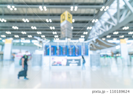abstract blur airport terminal for background abstract blur airport terminal for background 110189624