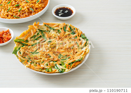 Pajeon or Korean pancake or Korean pizza Pajeon or Korean pancake or Korean pizza 110190711