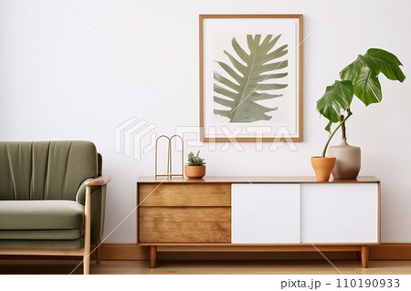 interior modern living room with sofa 110190933