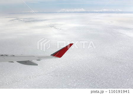 オホーツク海流氷 流氷遊覧フライト 流氷遊覧飛行 流氷ウォッチング オホーツク海流氷 流氷遊覧フライト 流氷遊覧飛行 流氷ウォッチング 110191941