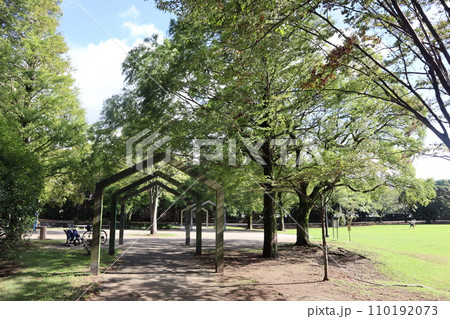 千葉市稲毛区の憩いの園 穴川中央公園 110192073