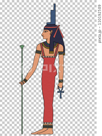 埃及神話伊希斯 110192589