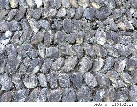 谷積した石垣 110192618