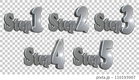 3DCG 角色 [Step1/Step2/Step3/Step4/Step5] 銀、銀 110193007
