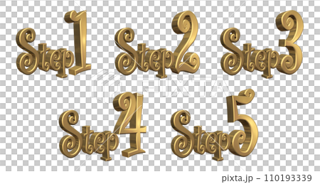 3DCG characters [Step1/Step2/Step3/Step4/Step5] Gold, gold 110193339