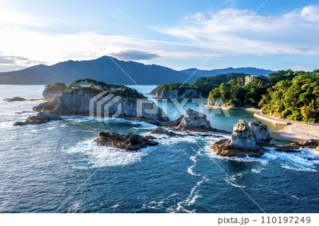 浄土ヶ浜(岩手県宮古市) 浄土ヶ浜(岩手県宮古市) 110197249