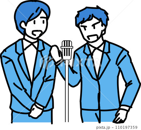 漫才中のコンビ 110197359