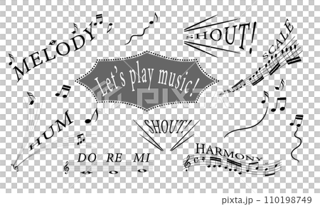 Music material 110198749