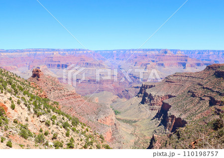 Valley view in Grand Canyon National Park. Valley view in Grand Canyon National Park. 110198757