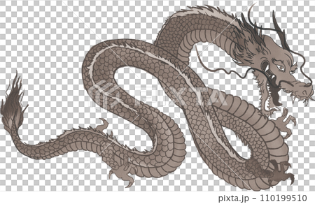 龍のイラスト 110199510