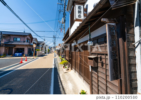 【重要伝統的建造物群保存地区】城東町並み保存地区 出雲街道と林田町の風景3 岡山県津山市 【重要伝統的建造物群保存地区】城東町並み保存地区 出雲街道と林田町の風景3 岡山県津山市 110200580