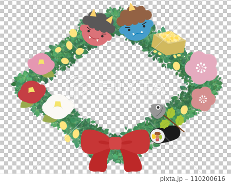 節分花環框架 節分花環框架 110200616