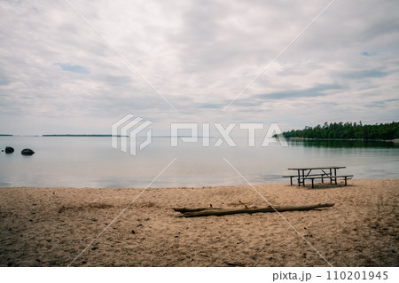 Batchawana Bay Provincial Park. A beach near Sault Sainte Marie, ontario, canada - sep 2022 Batchawana Bay Provincial Park. A beach near Sault Sainte Marie, ontario, canada - sep 2022 110201945
