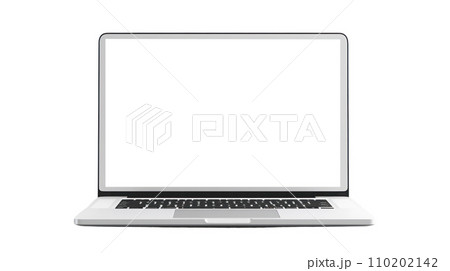 A laptop on the transparent background 110202142
