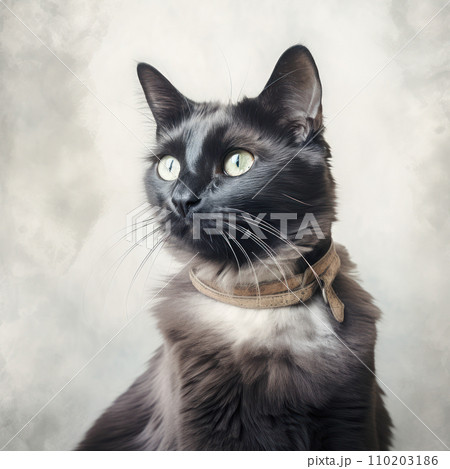A beautiful cat portrait 110203186