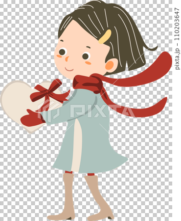 有情人節禮物的女孩 有情人節禮物的女孩 110203647